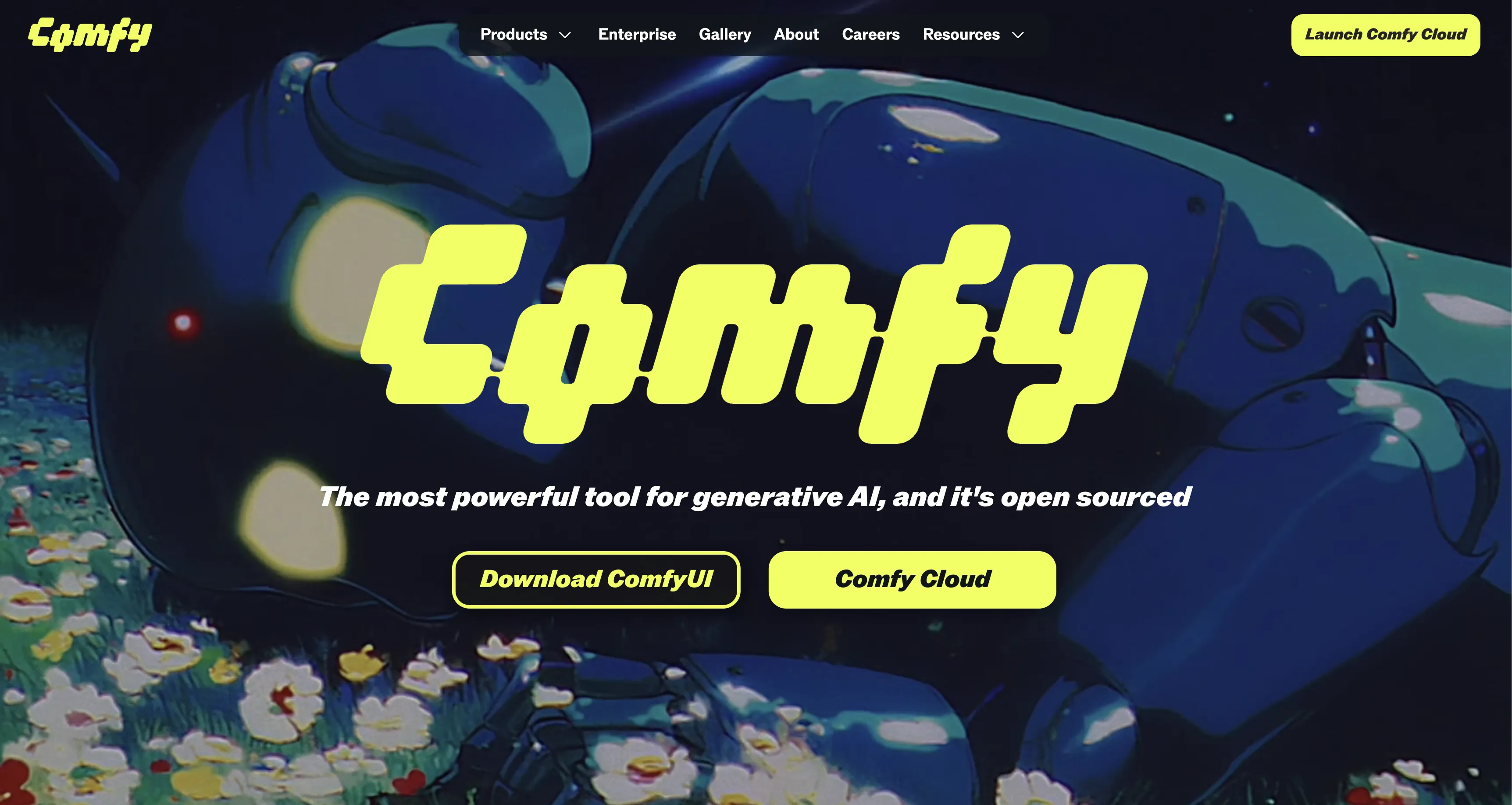 ComfyUI 홈페이지