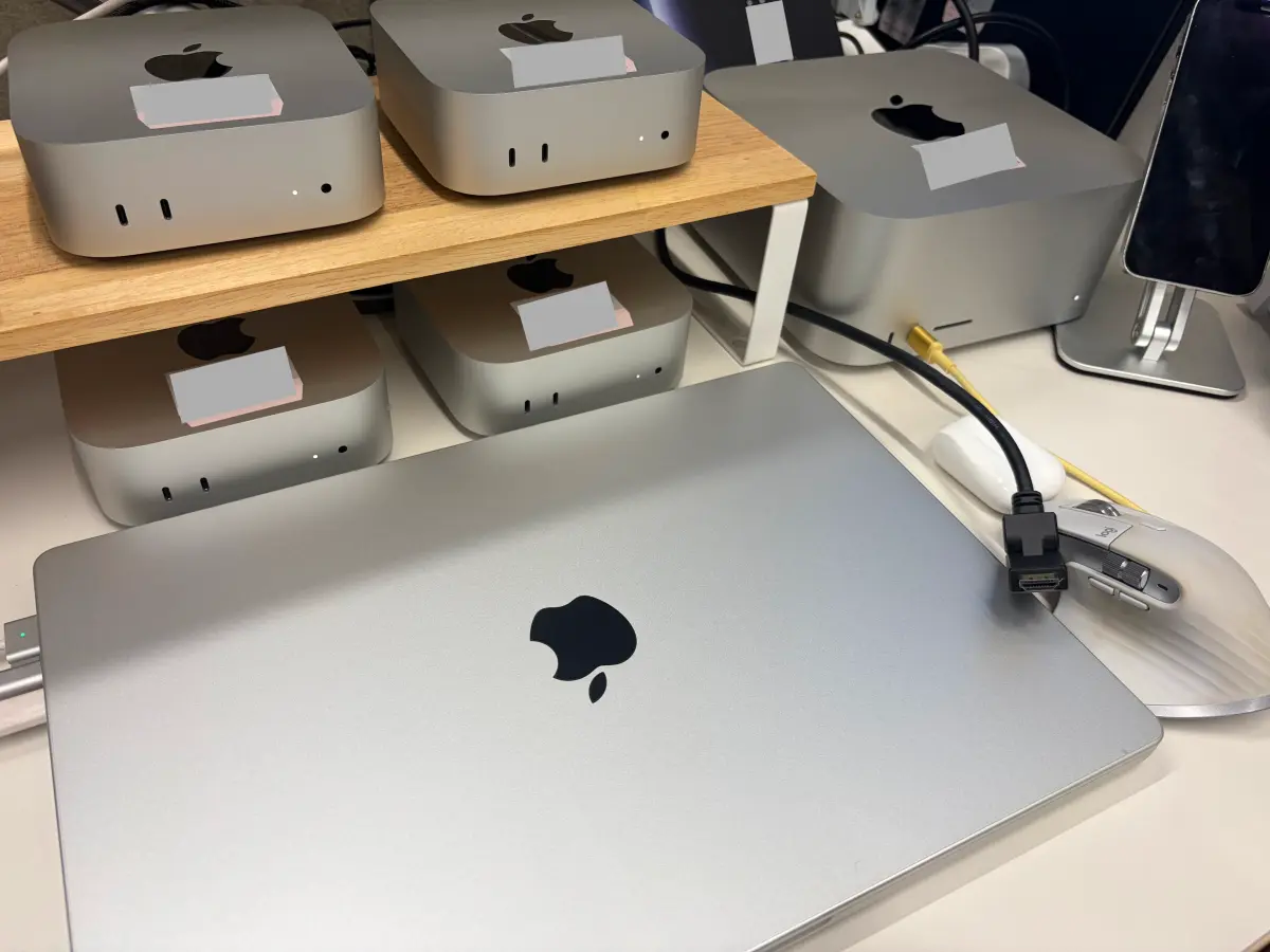 구축 완료된 맥 AI 클러스터